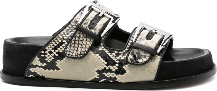 Snakeskin Sandals