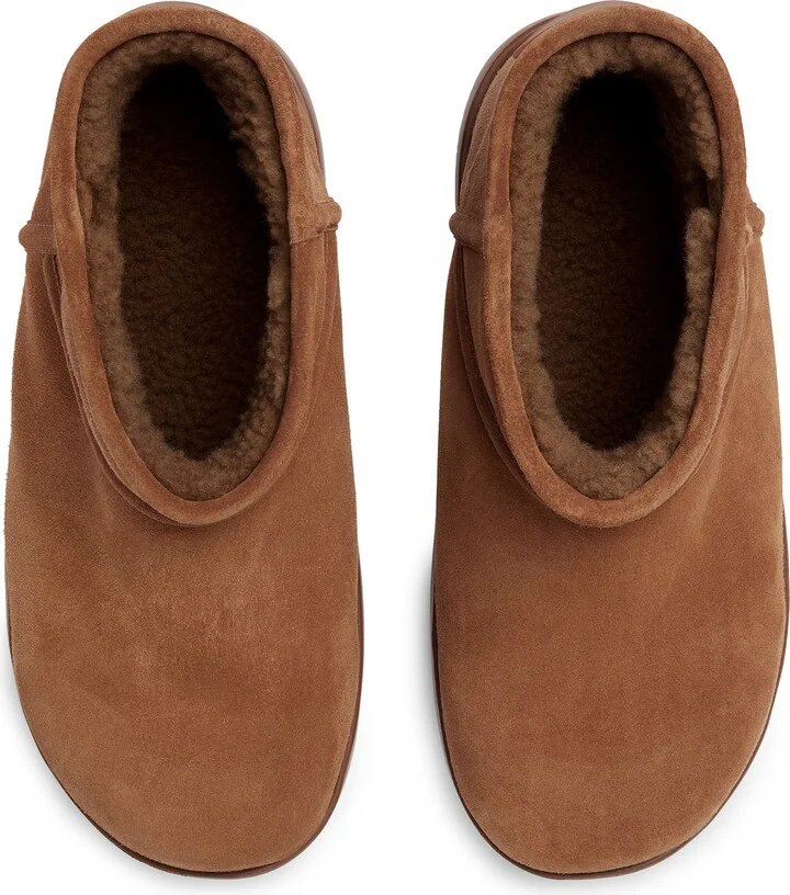 Snap Genuine Shearling Bootie - Image 3