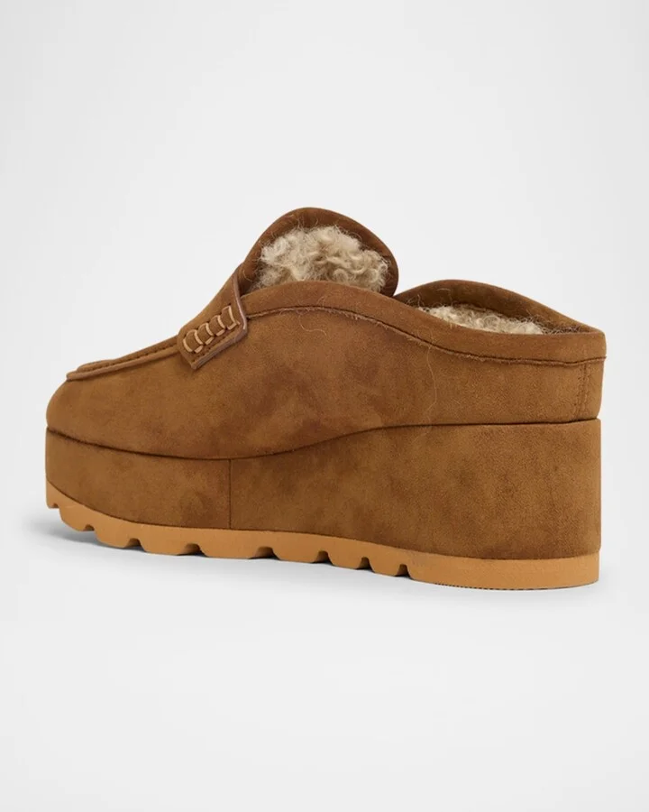 Sneak-Elyse Alter Suede Mules - Image 3