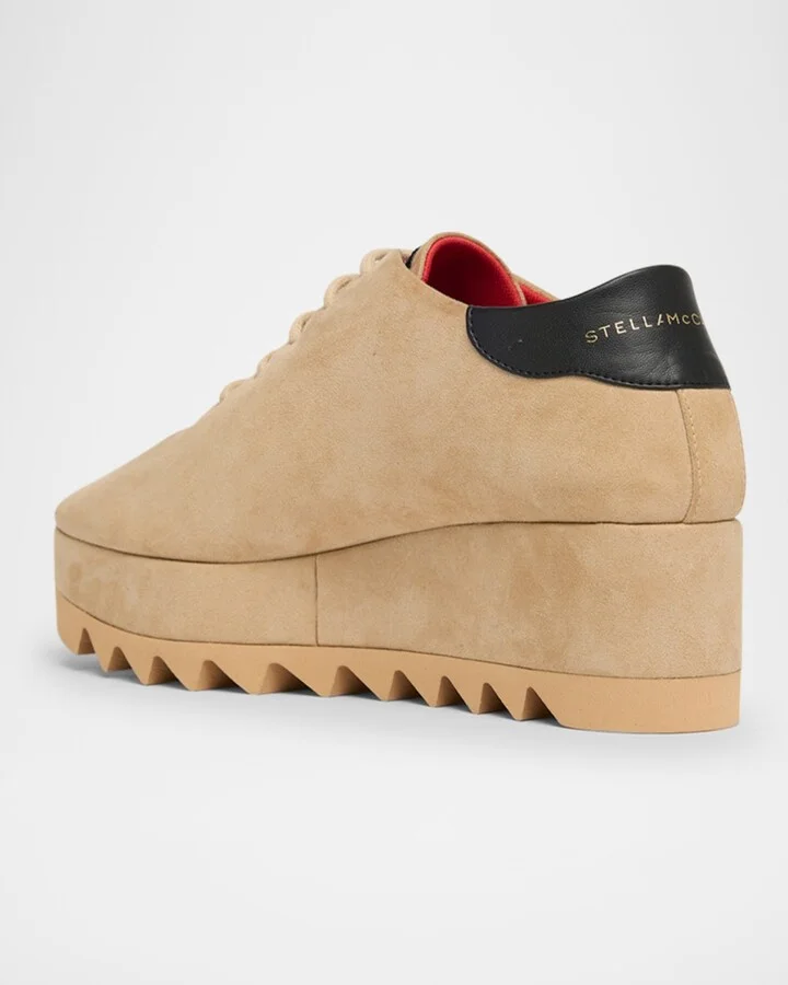 Sneak-Elyse Alter Suede Platform Sneakers - Image 9