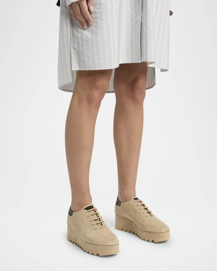 Sneak-Elyse Alter Suede Platform Sneakers - Image 11