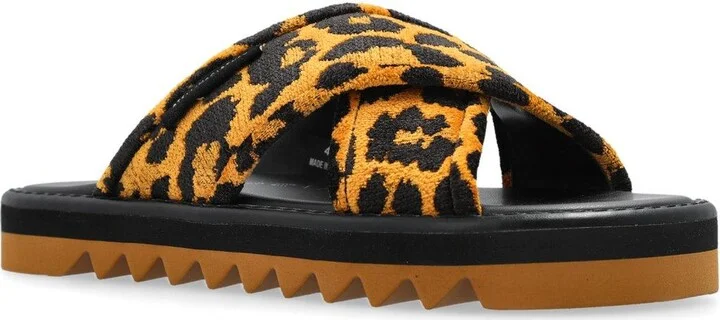 Sneak-elyse Leopard Twisted Sandals - Image 2