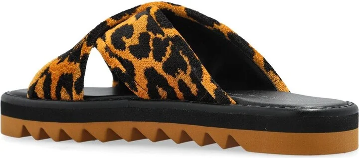 Sneak-elyse Leopard Twisted Sandals - Image 3
