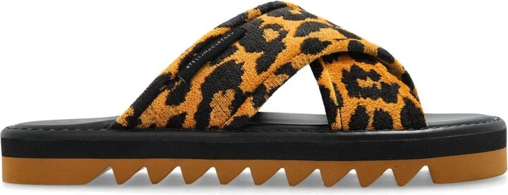 Sneak-elyse Leopard Twisted Sandals