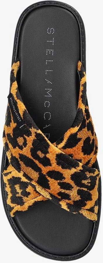 Sneak-Elyse Leopard Twisted Slides - Image 3