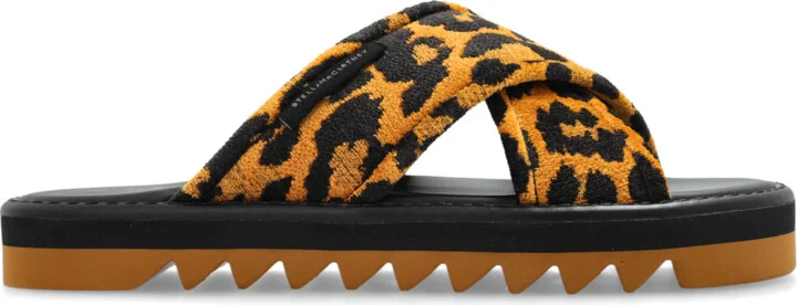 Sneak-Elyse Platform Slides, , - Brown