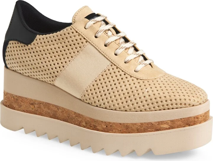 Sneak-Elyse Platform Wedge Sneaker