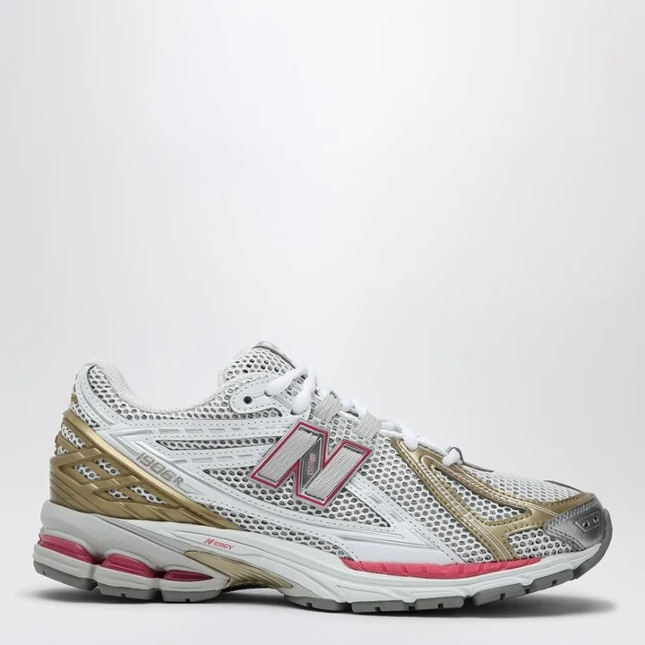 Sneaker 1906R Silver Metallic/Dragon Berry/White