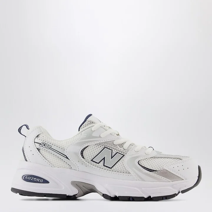 Sneaker 530 White/Indigo/Silver Metallic