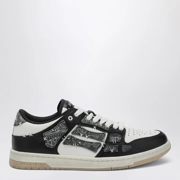 Sneaker Bandana Skel Top Low black/white