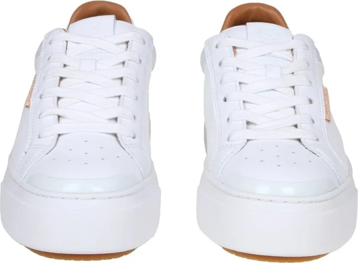Sneaker Ladybug In White Leather - Image 3