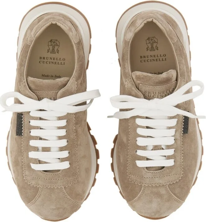 Sneaker Running In Camoscio - Image 2