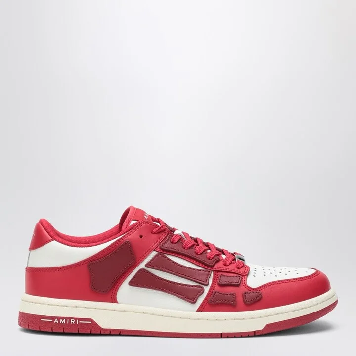 Sneaker Skel Top Low red/white