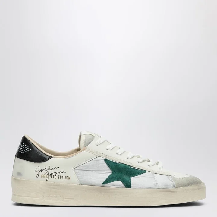Sneaker Stardan white/silver/green
