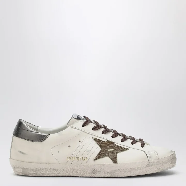 Sneaker Super Star white/green/anthracite