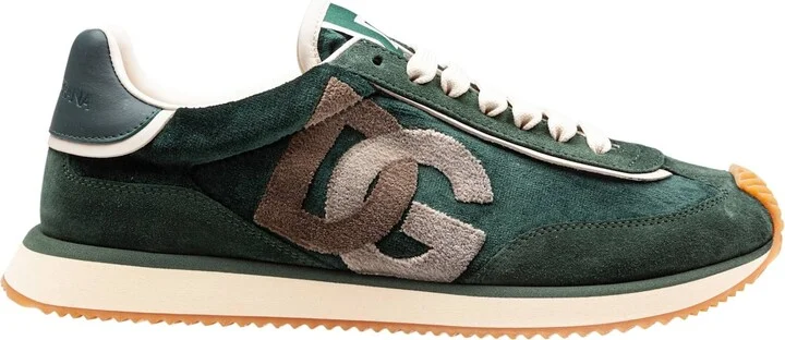 Sneakers Cushion In Mixed Materials Color Green