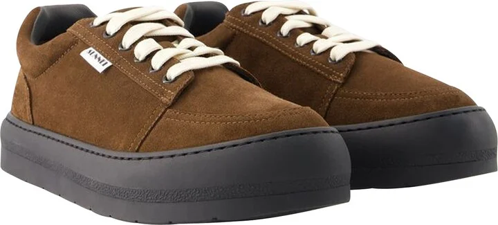 Sneakers Dreamy - Sunnei - Leather - Chocolate