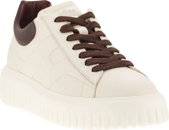 Sneakers H-stripes In Pelle - Image 2