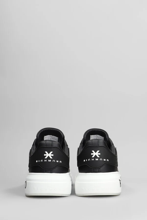 Sneakers In Black Leather - Image 4