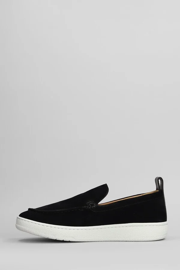 Sneakers In Black Suede - Image 3
