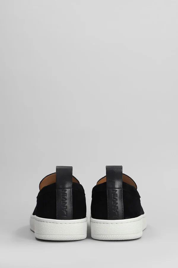 Sneakers In Black Suede - Image 4