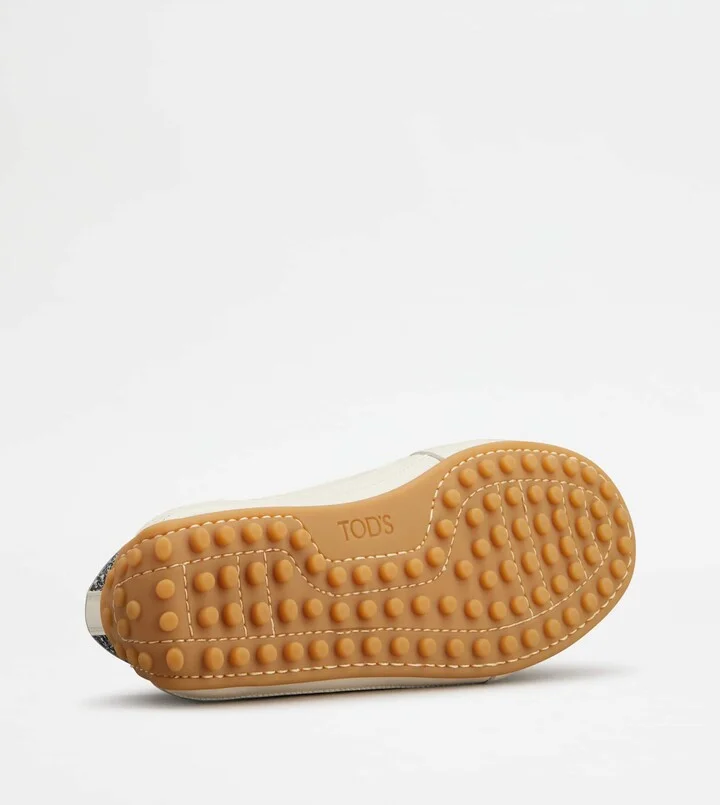 Sneakers in Fabric and Leather - Image 4