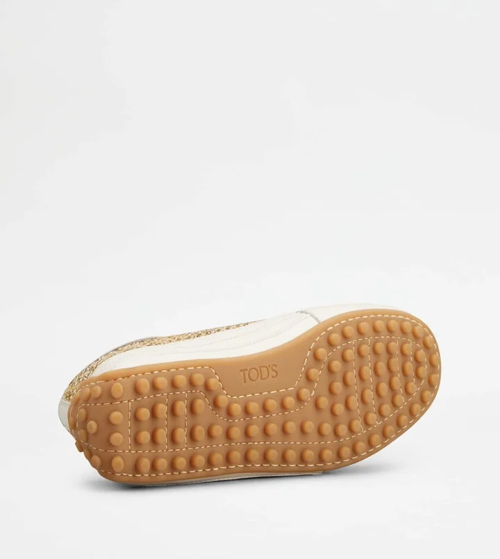 Sneakers in Fabric and Leather - Image 4