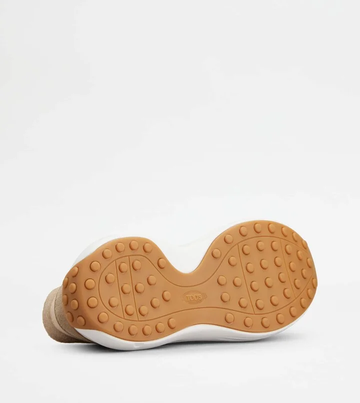 Sneakers in Fabric and Suede - Image 4
