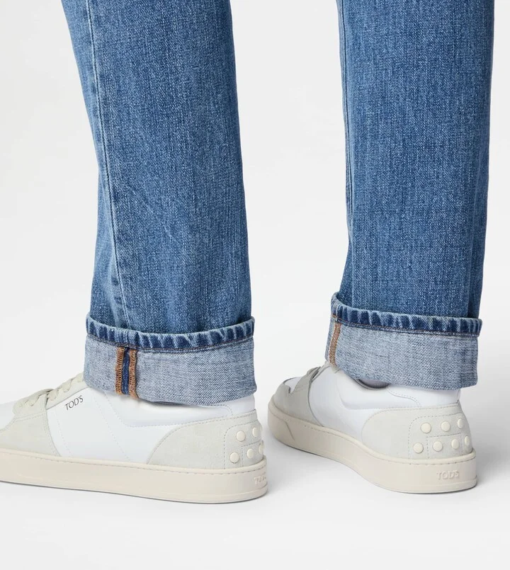 Sneakers in Leather - Image 6