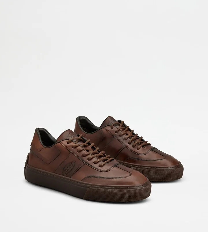 Sneakers in Leather - Image 3
