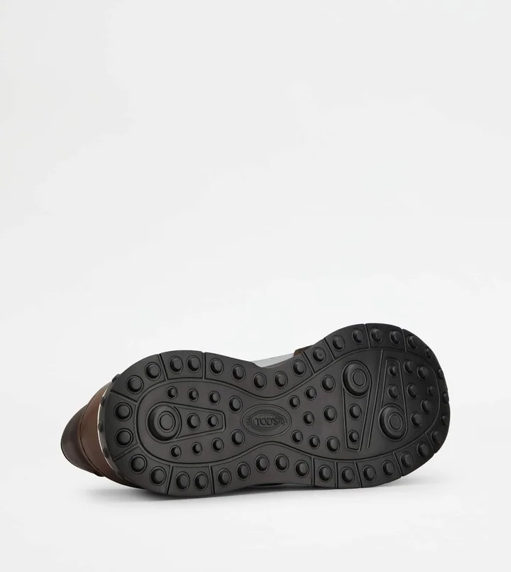 Sneakers in Suede and Smooth Leather - Image 4