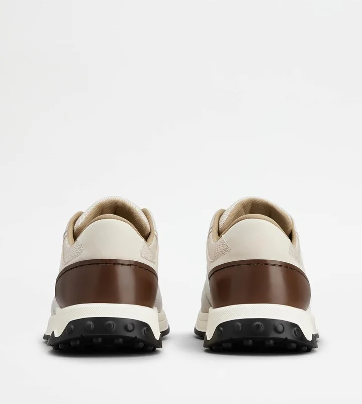 Sneakers in Suede and Smooth Leather - Image 3