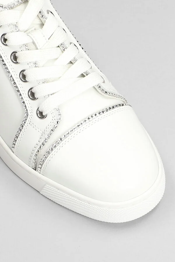 Sneakers In White Leather - Image 5