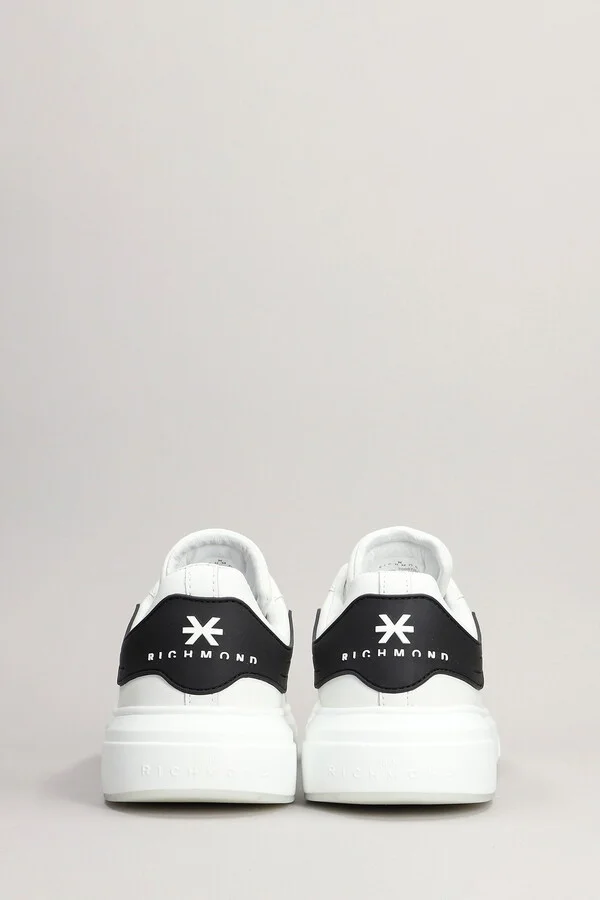 Sneakers In White Leather - Image 4