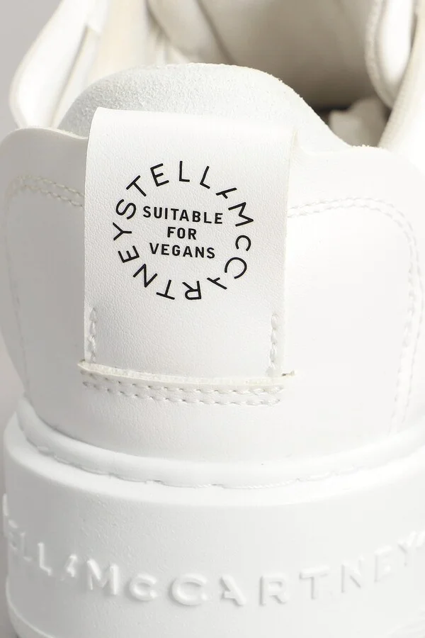 Sneakers In White Polyester - Image 5