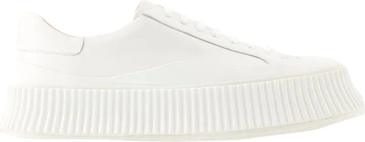 Sneakers - Jil Sander - Leather - Beige