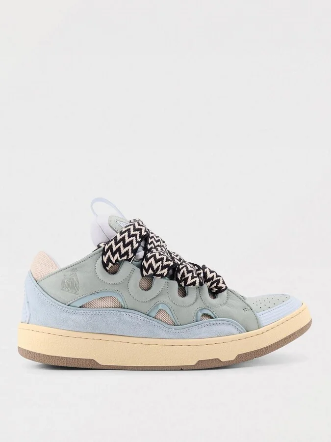Sneakers LANVIN Men color Blue