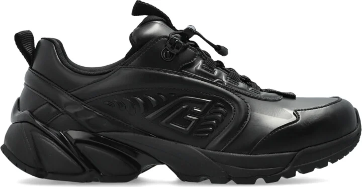 Sneakers Made From Eco-leather, , - Black