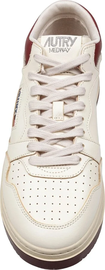 Sneakers Med-way Leather Sneakers White Color - Image 2