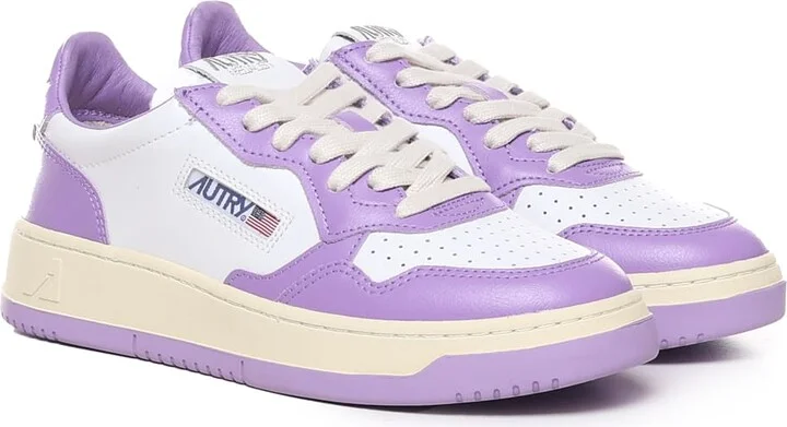 Sneakers Medalist Basse In Pelle Bicolore - Image 2