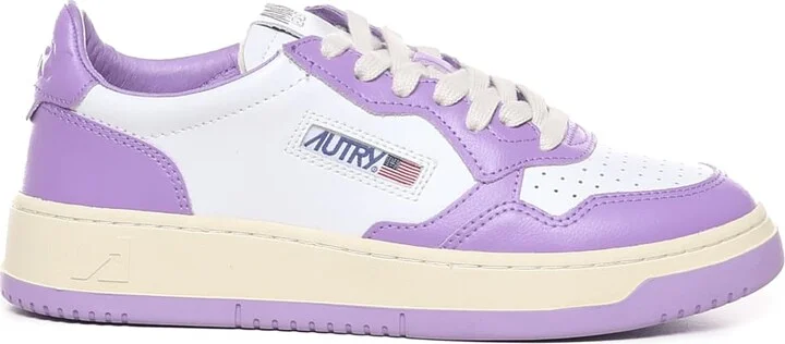 Sneakers Medalist Basse In Pelle Bicolore