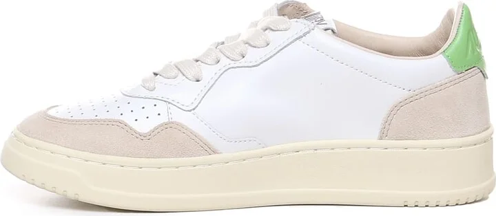 Sneakers Medalist Basse In Pelle E Camoscio - Image 4