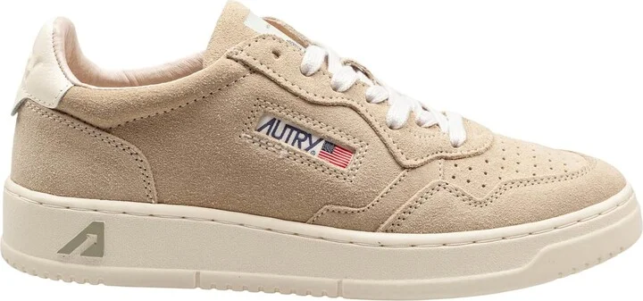 Sneakers Medalist In Suede Color Papyrus