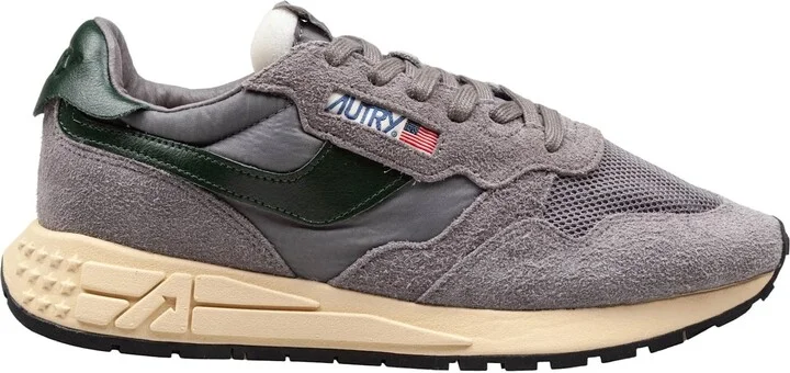 Sneakers Reelwind In Suede And Nylon Color Grey