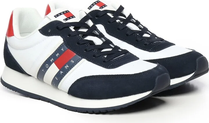 Sneakers Running In Camoscio Con Logo - Image 2