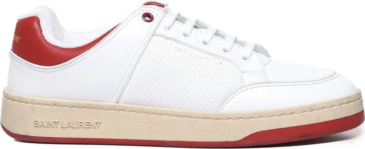 WHITE, red