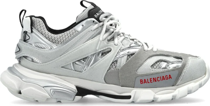Sneakers Track, , - Silver