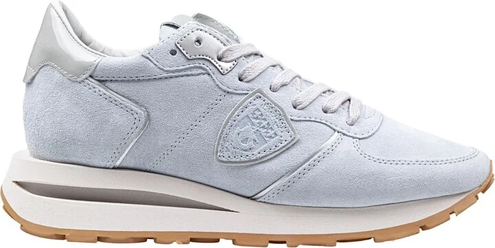 Sneakers Tropez In Camoscio Colore Grigio