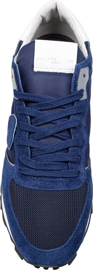 Sneakers Tropez In Tessuto Tecnico E Suede Colore Blu - Image 2