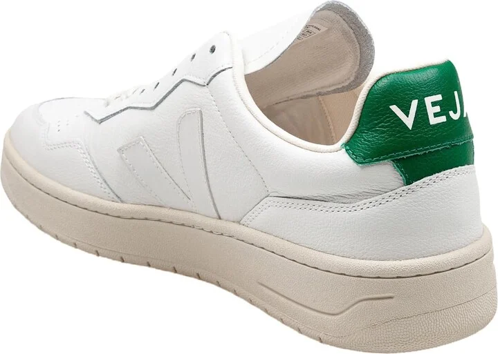 Sneakers V 90 In Leather Color White/green - Image 3